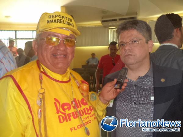 Deputado Gustavo Neiva participa de audiência pública sobre terceirização em Floriano