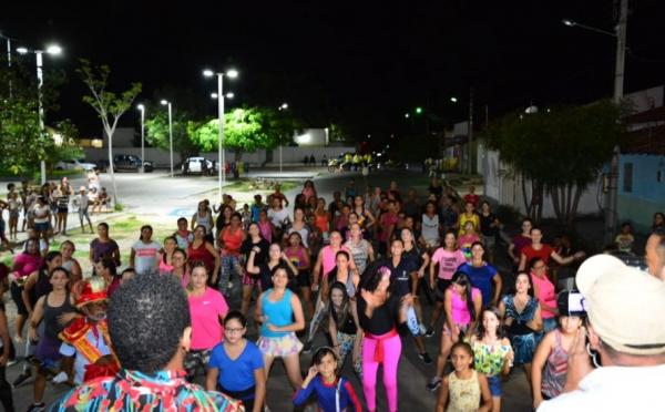 Aul&atilde;o de Dan&ccedil;a no Alto da Cruz mistura ritmos para o Carnaval.(Imagem:Secom)
