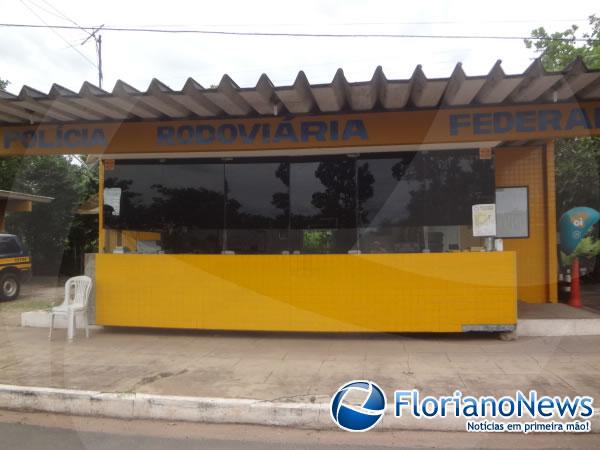 PRF registra colis&atilde;o transversal entre Amarante e Floriano.(Imagem:FlorianoNews)