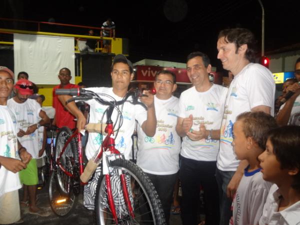 Passeio cicl&iacute;stico de Floriano celebra anivers&aacute;rio do munic&iacute;pio.(Imagem:FlorianoNews)