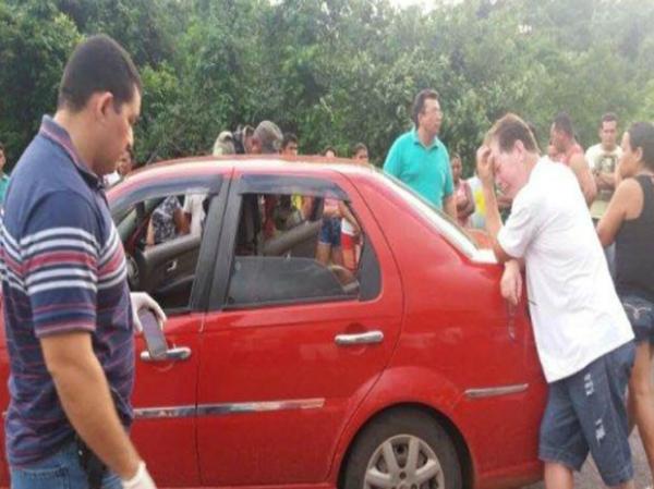 Mulher é assassinada a tiros na frente do marido e do filho de 10 anos no PI