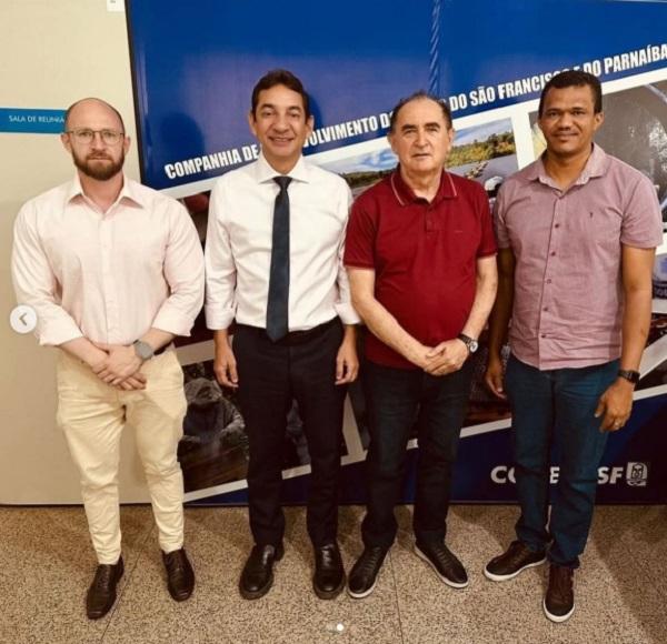 Prefeito de Floriano garante novos investimentos em Teresina.(Imagem:Reprodução/Instagram)