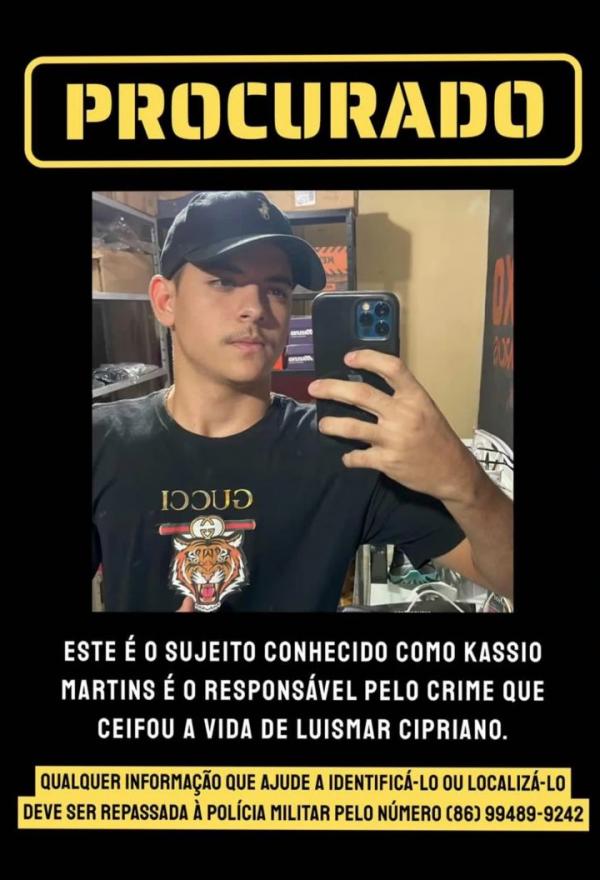 Kassio Martins, encontra-se foragido.(Imagem:Divulga&ccedil;&atilde;o)