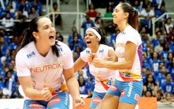 V&ocirc;lei Futuro for&ccedil;a a realiza&ccedil;&atilde;o da terceira partida das semifinais da Supeliga.(Imagem:Divulga&ccedil;&atilde;o)