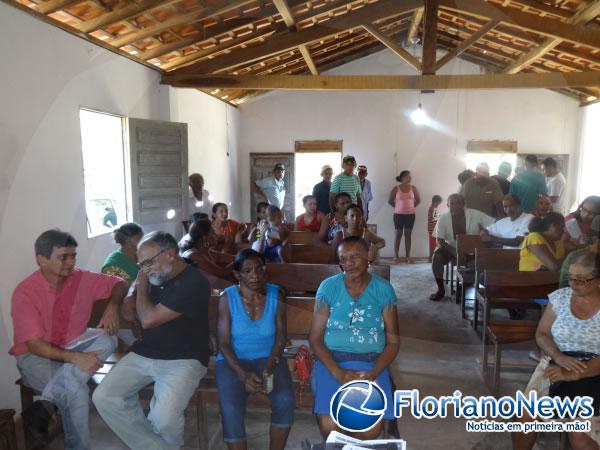 Programa &Aacute;gua para Todos &eacute; apresentado na localidade Vereda Grande.(Imagem:FlorianoNews)