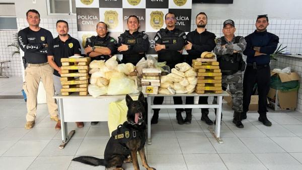 Além das operações deflagradas, foram 315 mandados de prisão cumpridos, 248 pessoas presas, 884 mandados de busca e apreensão executados.(Imagem:Ascom SSP)