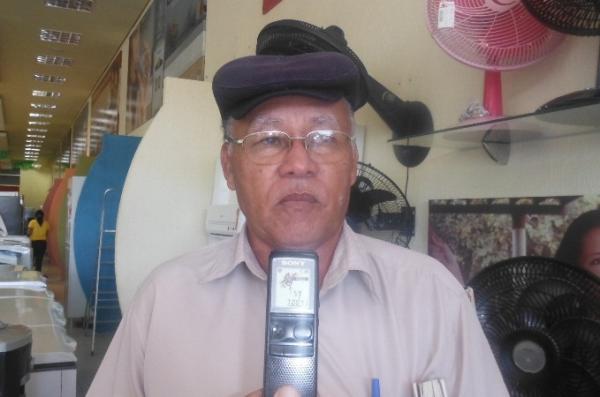 Ant&ocirc;nio Rufino, Presidente do Conselho Municipal de Sa&uacute;de de Floriano.(Imagem:FlorianoNews)