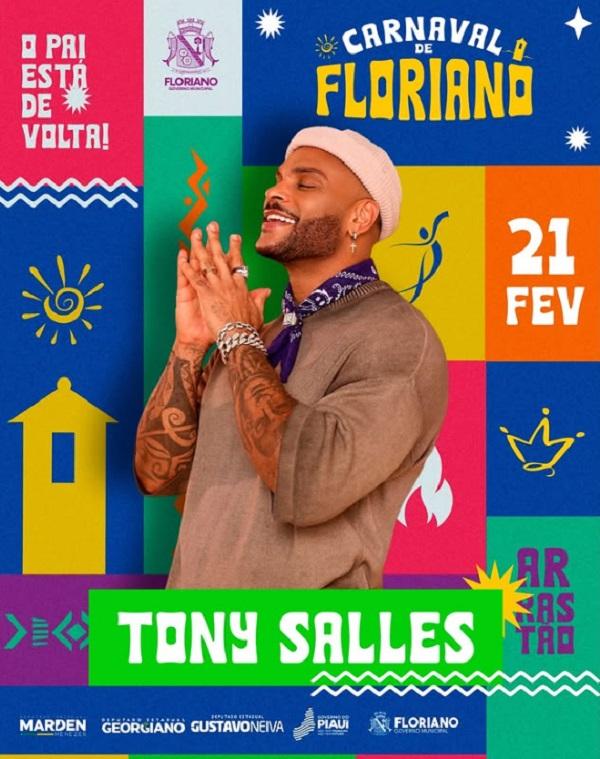 Prefeito anuncia programa&ccedil;&atilde;o do Carnaval 2025 e refor&ccedil;a compromisso com seguran&ccedil;a em Floriano.(Imagem:Reprodu&ccedil;&atilde;o/Instagram)
