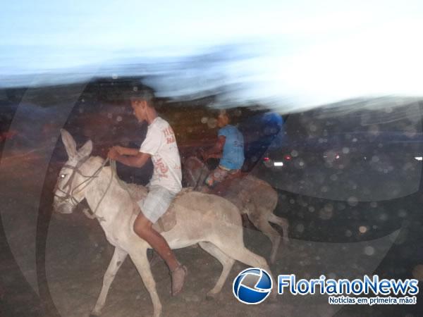 Festa do Vaqueiro animou o s&aacute;bado na localidade Saco.(Imagem:FlorianoNews)