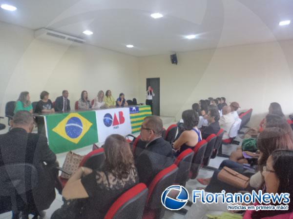 Seccional Piau&iacute; promove debate sobre direitos da mulher.(Imagem:FlorianoNews)