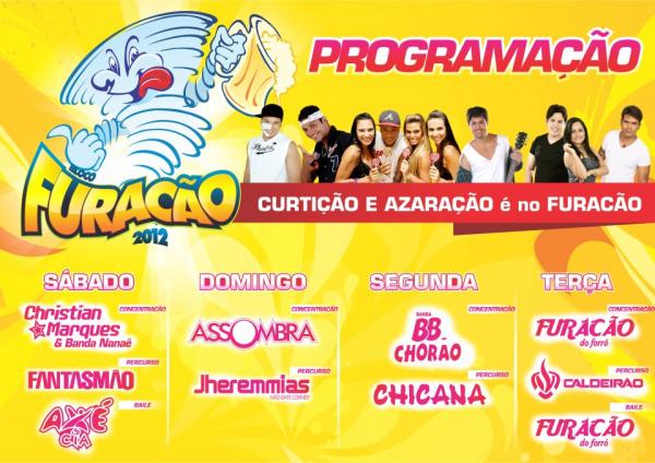 PROGRAMA&Ccedil;&Atilde;O OFICIAL (Imagem:Divulga&ccedil;&atilde;o)