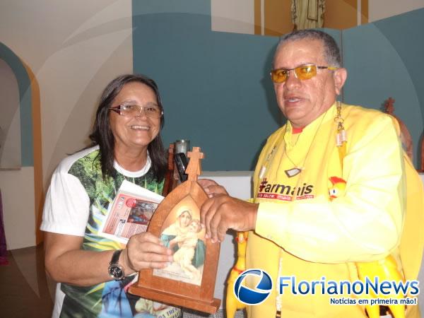 F&aacute;tima Kalume, Coordenadora regional da M&atilde;e Rainha em Floriano.(Imagem:FlorianoNews)