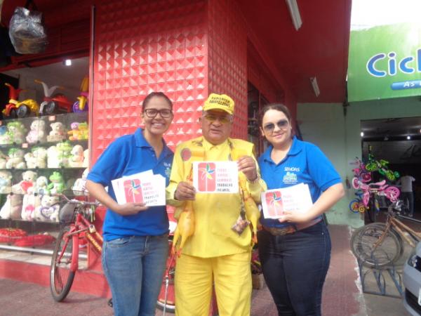 SEMDAS promove a&ccedil;&otilde;es contra o trabalho infantil em Floriano.(Imagem:FlorianoNews)
