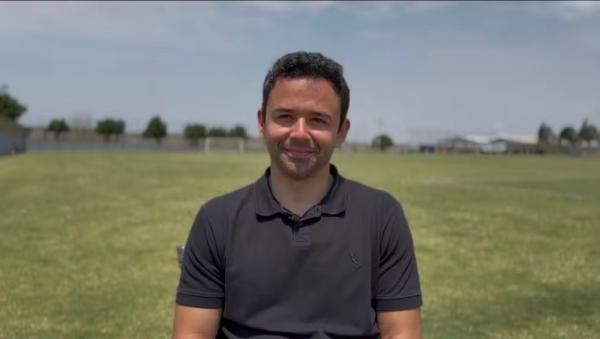 Juan, ex-lateral de Arsenal e Flamengo, e atual gestor do Cosmopolitano.(Imagem:Emilio Botta)