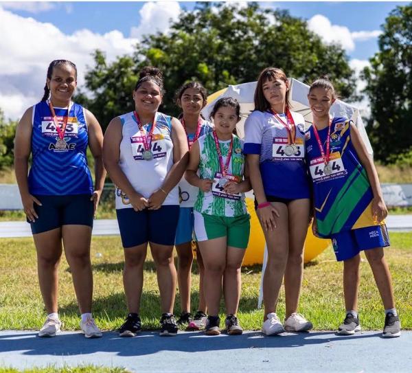 Meeting re&uacute;ne atletas de 23 munic&iacute;pios e classifica piauienses para etapa nacional das Paralimp&iacute;adas Escolares(Imagem:Ascom Secepi)