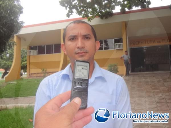 Marcony Alisson, Superintendente de Transportes e Tr&acirc;nsito de Floriano.(Imagem:FlorianoNews)