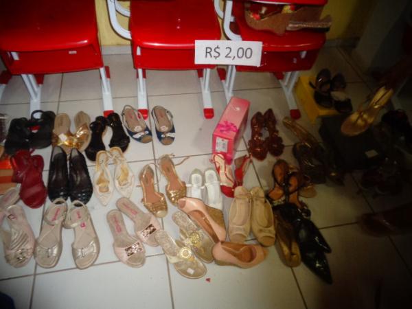 Igreja Evang&eacute;lica Batista promove bazar beneficente em Floriano.(Imagem:FlorianoNews)