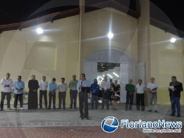 Inaugurada Pra&ccedil;a do bairro Caixa D'&aacute;gua.(Imagem:FlorianoNews)
