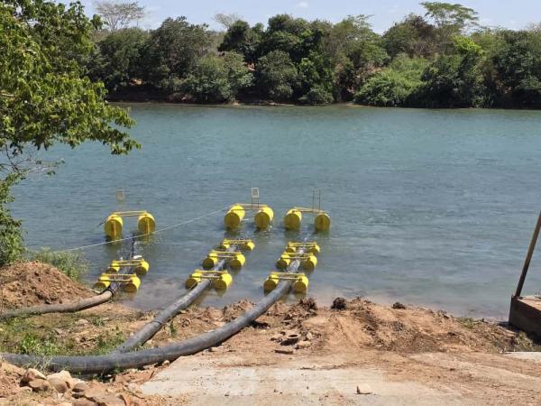 Águas do Piauí investe R$ 1 milhão na modernização do sistema de captação em Floriano.(Imagem:Ascom)