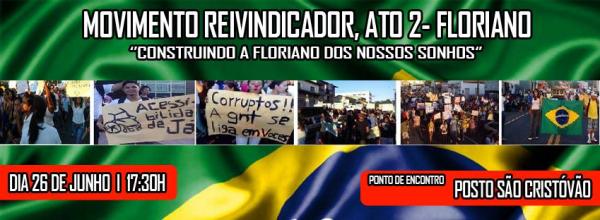Floriano realizará 2ª Mobilização Reivindicadora.(Imagem:Divulgação)