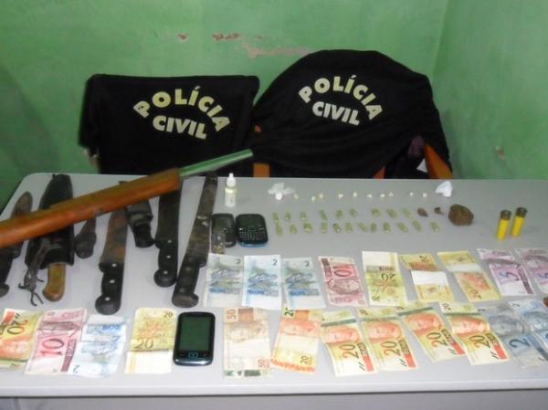 Polícia prende suspeitos de tráfico de drogas e homicídios no Sul do PI