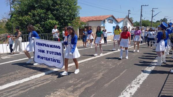 Barão de Grajaú celebra 7 de Setembro com Desfile Cívico marcado por paz, sustentabilidade e inclusão.(Imagem:FlorianoNews)