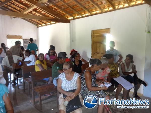 Programa &Aacute;gua para Todos &eacute; apresentado na localidade Vereda Grande.(Imagem:FlorianoNews)
