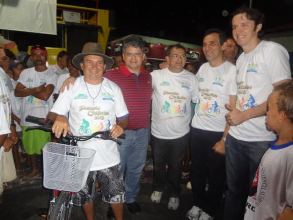 Passeio cicl&iacute;stico de Floriano celebra anivers&aacute;rio do munic&iacute;pio.(Imagem:FlorianoNews)
