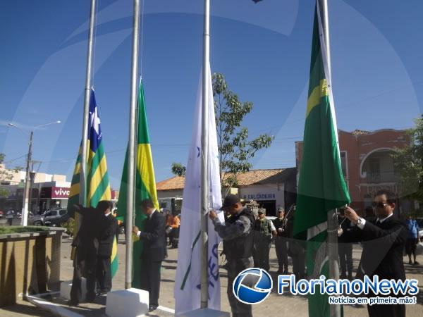 Aberta oficialmente a Semana da P&aacute;tria em Floriano.(Imagem:FlorianoNews)