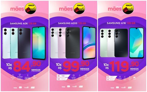 Dia das Mães Paraíba: Presentaço com tecnologia e móveis em até 10x sem juros(Imagem:Divulgação)
