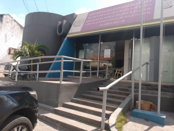 Delegacia de Pol&iacute;cia Civil de Floriano(Imagem:FlorianoNews)