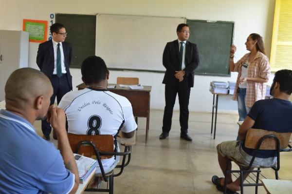 N&uacute;mero de detentos estudando nas penitenci&aacute;rias do Piau&iacute; aumenta.(Imagem:Ascom Sejus-PI)