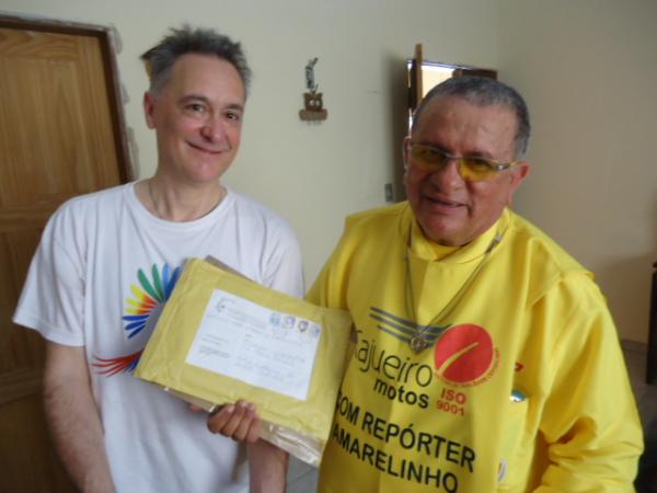 Em viagem para o Equador, jornalista italiano visita cidade de Floriano