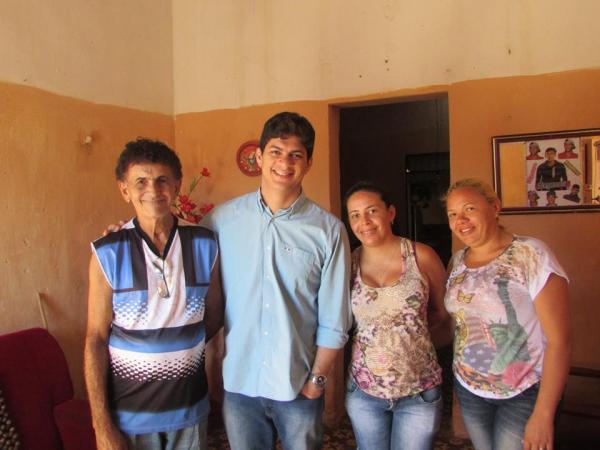 En&eacute;as Maia visita projeto Astor In Socyla(Imagem:Jaquelina Nascimento)
