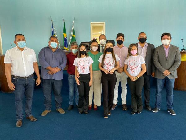 Alunos do Col&eacute;gio Impacto Kids visita a C&acirc;mara Municipal de Floriano(Imagem:Col&eacute;gio Impacto Kids)