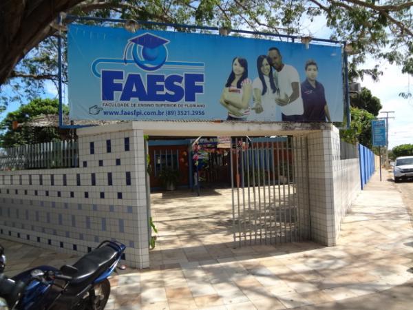 FAESF- Faculdade de Ensino Superior de Floriano.(Imagem:Divulga&ccedil;&atilde;o)
