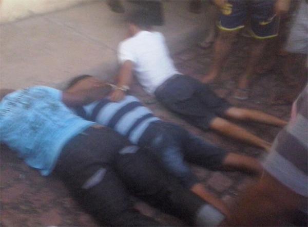 Trio tenta assaltar mulher na zona sul e é preso por policial do Rone