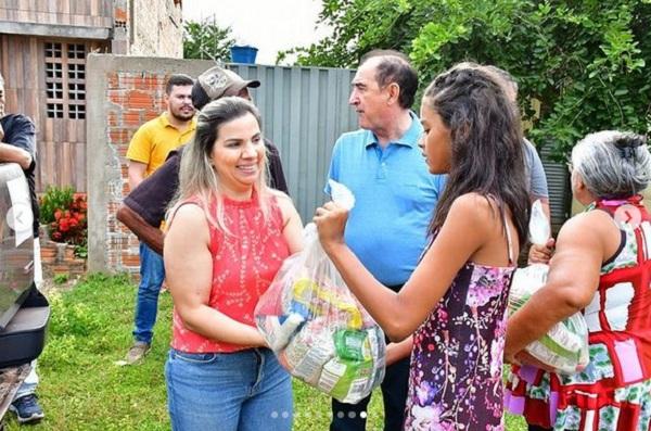 Prefeitura de Floriano realiza entrega de cestas b&aacute;sicas em comunidades rurais e anuncia distribui&ccedil;&atilde;o na zona urbana da cidade(Imagem:Reprodu&ccedil;&atilde;o/Instagram)