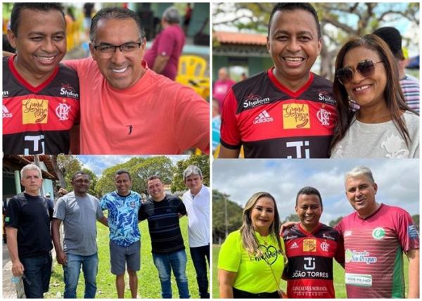 Deputado Dr. Francisco Costa marca presen&ccedil;a na final do Campeonato Os Quarent&otilde;es em Floriano(Imagem:Reprodu&ccedil;&atilde;o/Instagram)