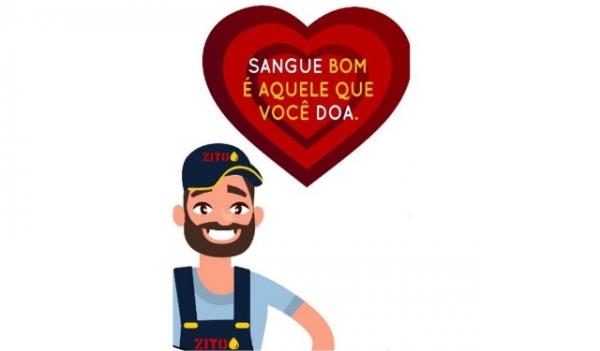 Campanha do Hemocentro e Posto Zito incentiva doa&ccedil;&atilde;o de sangue em Floriano. (Imagem:Reprodu&ccedil;&atilde;o)