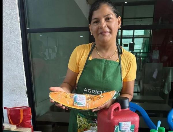 Feirante Francisca das Chagas (Imagem:Divulga&ccedil;&atilde;o)