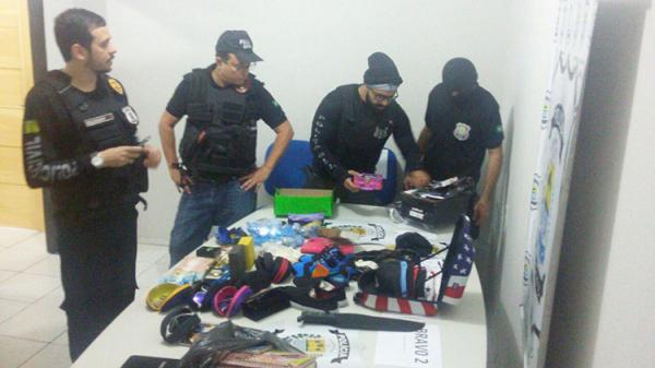 Cinco pessoas s&atilde;o presas durante opera&ccedil;&atilde;o em combate ao tr&aacute;fico de drogas em Floriano.(Imagem:Pol&iacute;cia Civil do Piau&iacute;)