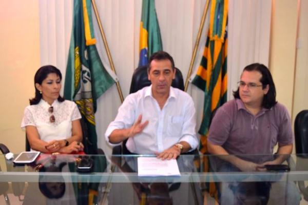 Gilberto J&uacute;nior cede espa&ccedil;o municipal para a Organiza&ccedil;&atilde;o Assistencial dos Ex-combatentes.(Imagem:SECOM)