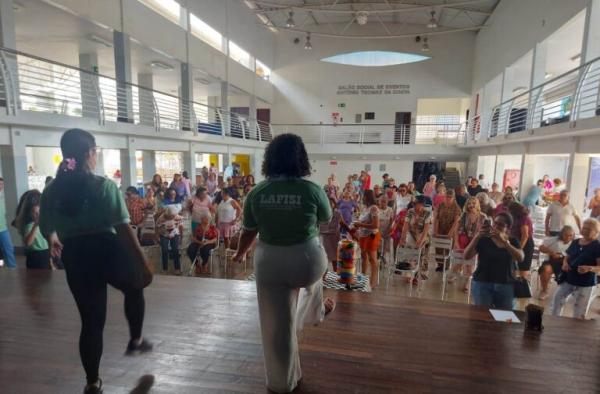 Saúde mental em foco no encontro do grupo Sesc 60+ no Sesc Beira Rio(Imagem:Divulgação)