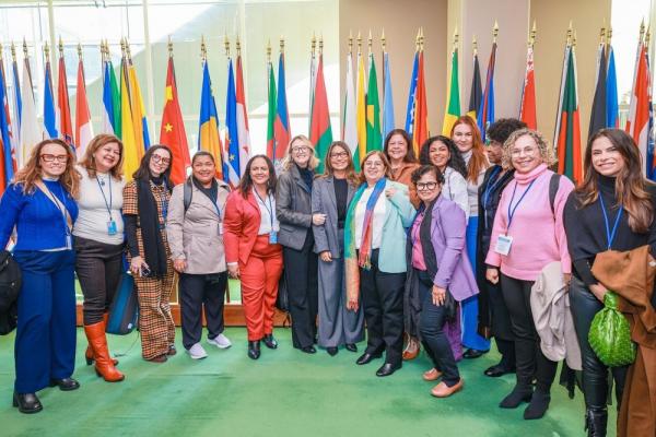  Ministra das Mulheres prop&otilde;e igualdade salarial em evento internacional da ONU(Imagem:Divulga&ccedil;&atilde;o)