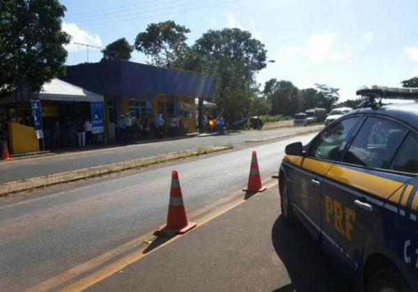 PRF realiza o 1&ordm; Comando de Sa&uacute;de nas Rodovias na BR-343.(Imagem:PRF)