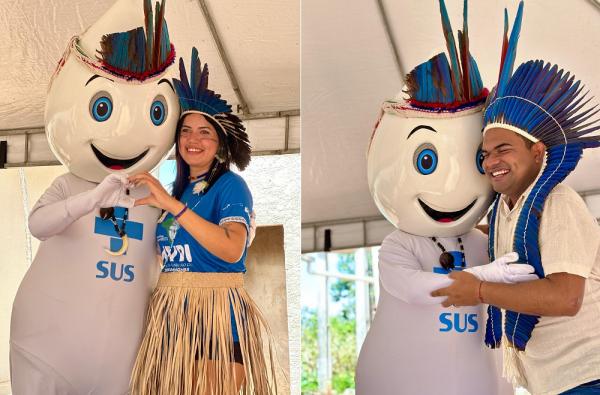 Ação em Lagoa de São Francisco marca campanha de vacinação dos povos indígenas no Piauí(Imagem:Ascom)