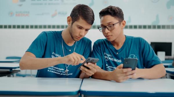 Estudantes da rede estadual vencem etapa nacional do Projeto Pioneiros com aplicativo inovador para detecção de vazamentos(Imagem:Ascom Águas de Teresina)