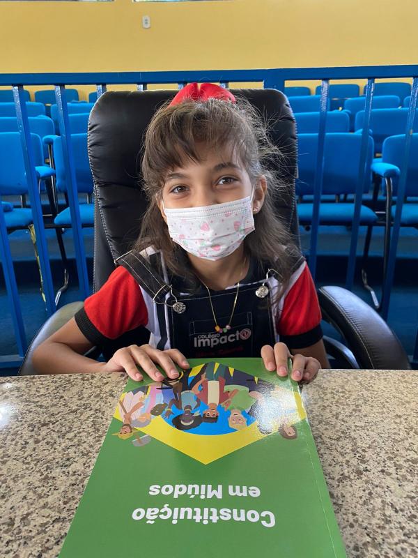 Alunos do Col&eacute;gio Impacto Kids visita a C&acirc;mara Municipal de Floriano(Imagem:Col&eacute;gio Impacto Kids)
