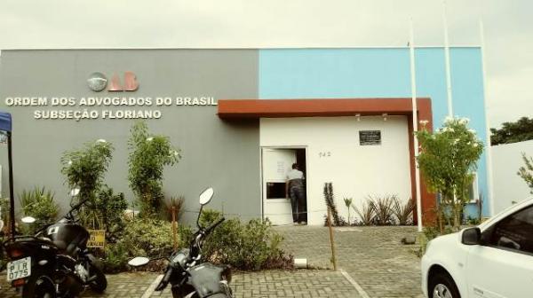 OAB de Floriano.(Imagem:FlorianoNews)